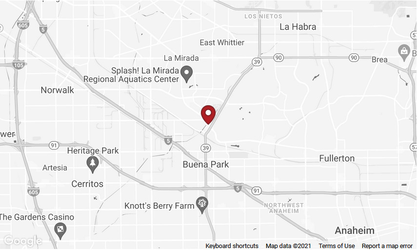 Buena Park Google Maps Link