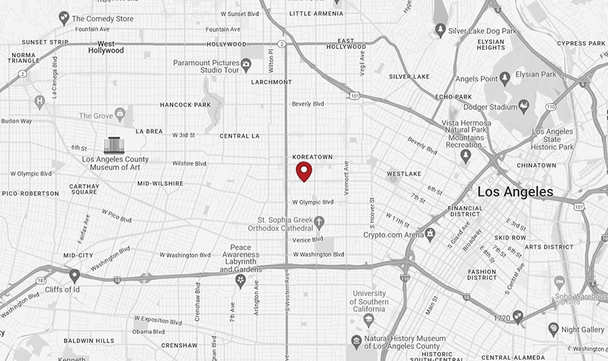 Koreatown Google Maps Link